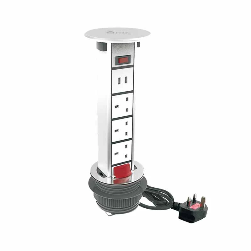 Tabel Pop Up Multi Electrical Extension Socket