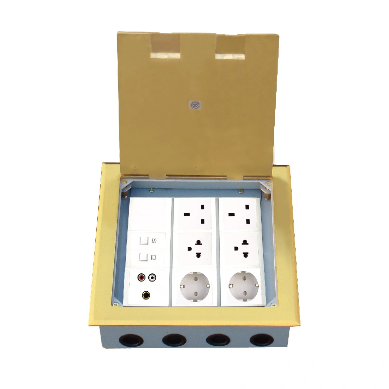 Universele Socket Open Cover Floor Socket 18 Module Kapasiteit