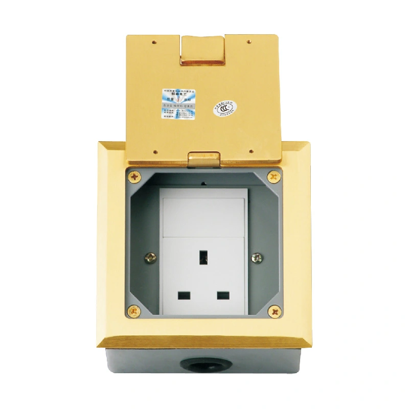 Upward Clamshell Multi-Function Floor Socket 3 Module Kapasiteit